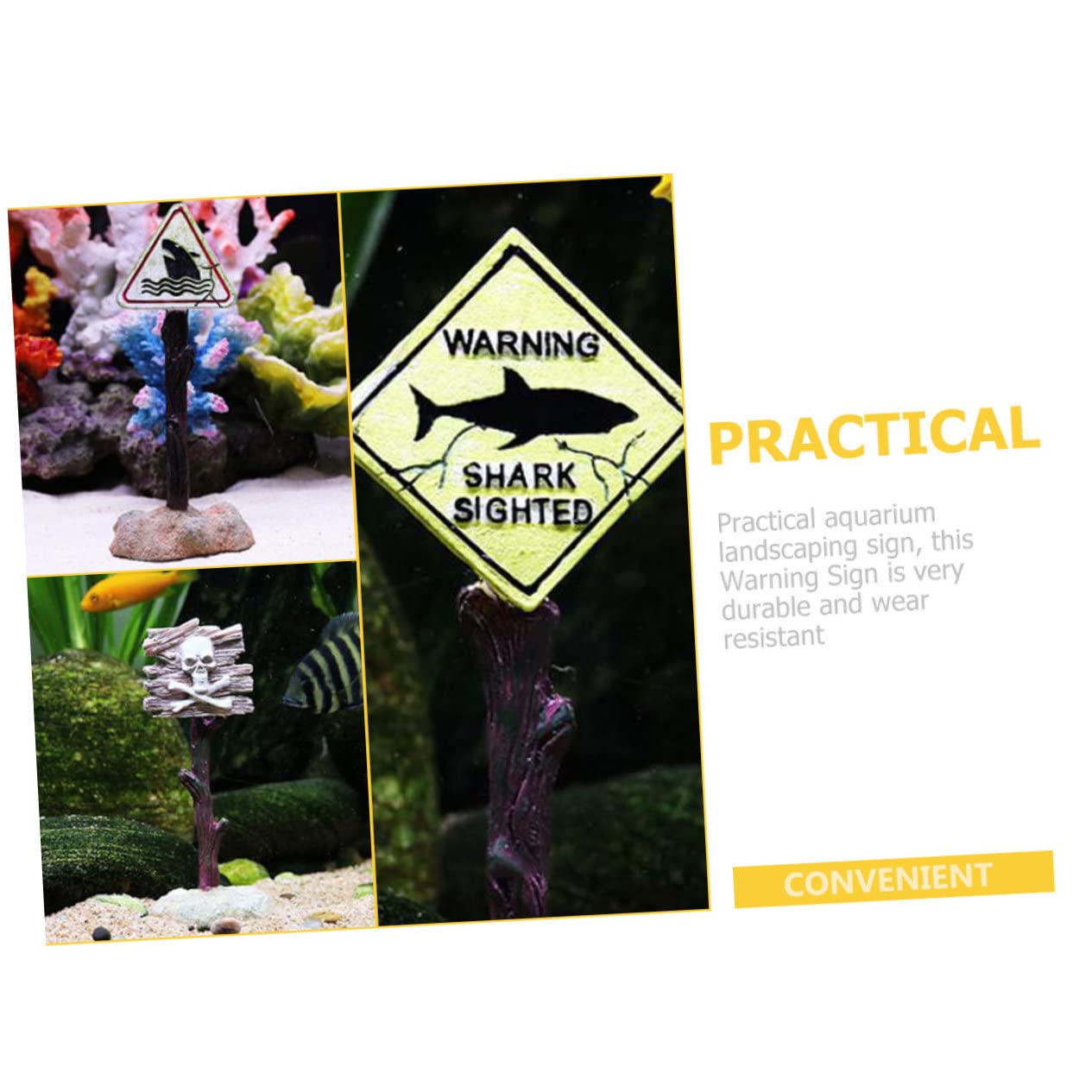 Sosoport 5 Ensembles Aquascaping Aquarium Mangeoire Roches D'aquarium Filtres D'aquarium Grotte À Poissons Grandes Décorations D'aquarium Petit Aquarium Refuges Résine 3 Pièces * 5