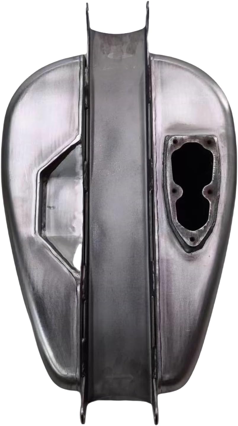18L Petrol Gas Fuel Tank Oil Tank For Harley Street Bob FXBB 2019-2024 Silvery