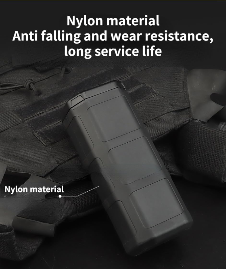 Tactical Storage Box Anti Pressure Shockproof Nylon Storage Tank Outdoor Portable Multi-Tool Box for Hunting Camping Equipment