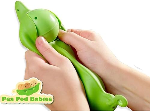 Miniatura 3 de Nature Bound Pea Pod Babies Twenty Two Piece Little Traveler Playset  Juguete coleccionable sorpresa misterioso con mini bebé, ropa y accesorios