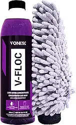 V-floc 500ml Shampoo Neutro Para Lavar o Carro Moto Caminhão + Luva de Microfibra Tentaculos