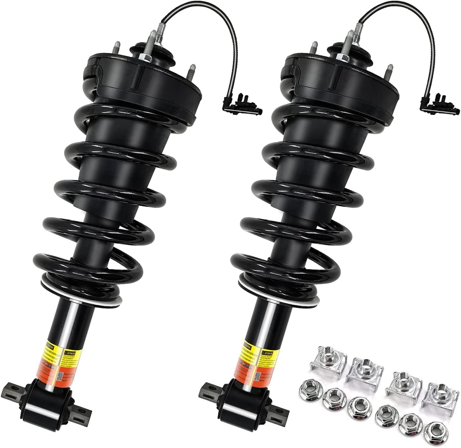 LUFT MEISTAR 84176631 84977478 2 PCS Front Struts Shocks Absorber w/Magnetic Assy Compatible with 2015-2020 Cadillac Escalade Tahoe Suburban Silverado GMC Sierra 1500 Yukon (XL),580-1108