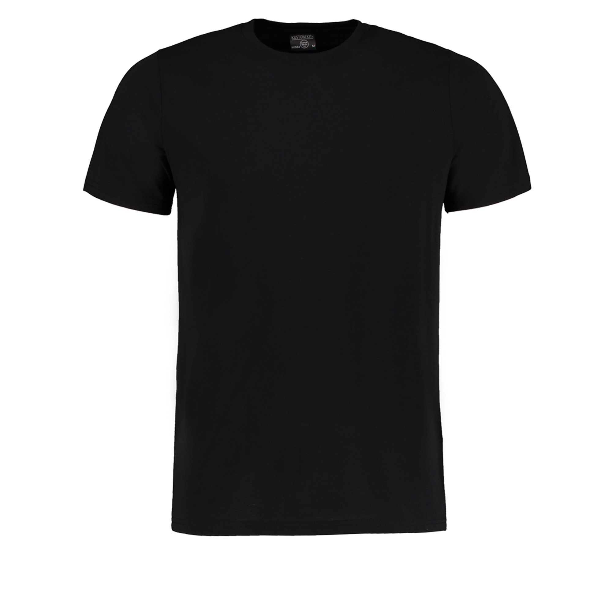 KUSTOM KITMens Superwash 60 Fashion Fit T-Shirt (3XL) (Black)