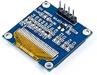 Vista 4 de 5 unidades de 0.96 pulgadas OLED I2C IIC módulo de pantalla 12864 128x64 Pixel SSD1306 Mini placa de pantalla OLED autoluminosa compatible con Azul