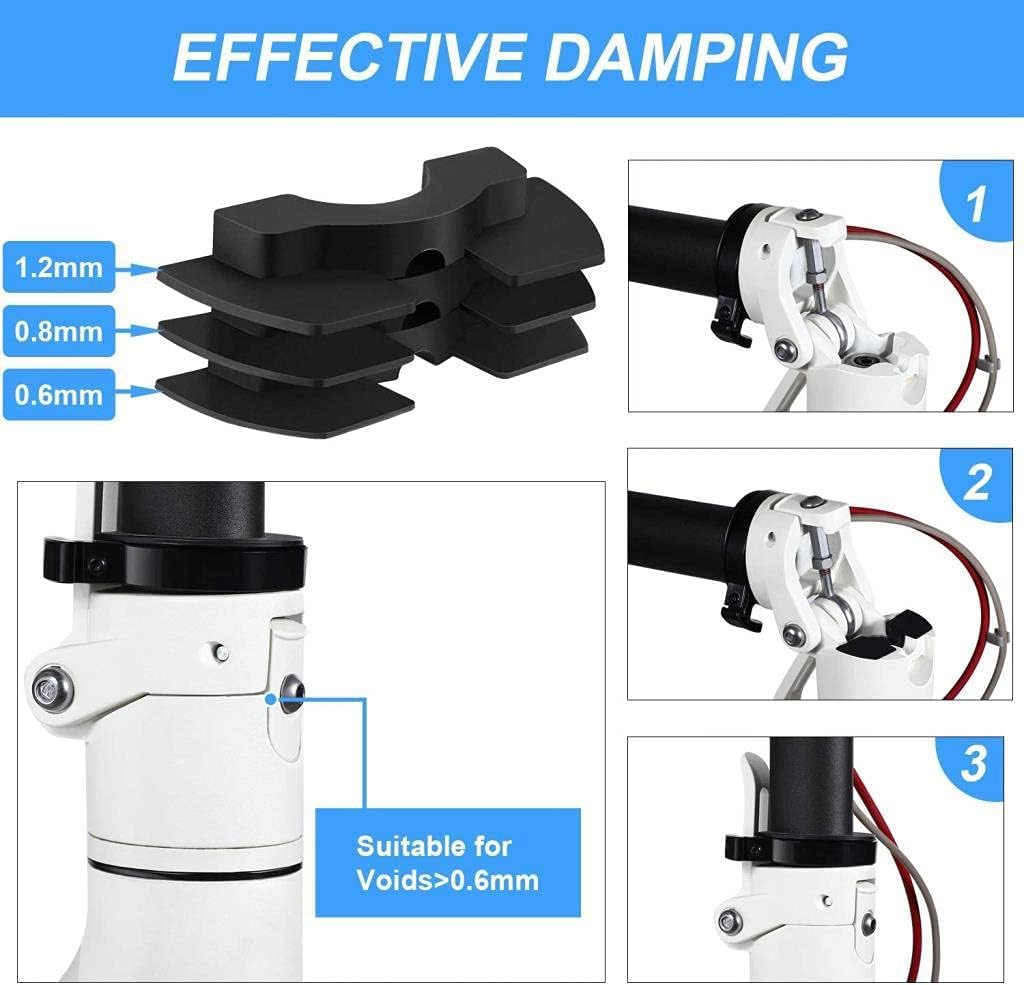 M365/Pro/1S Elektrikli Scooter İçin 7 Parça Geliştirilmiş Aksesuar Set