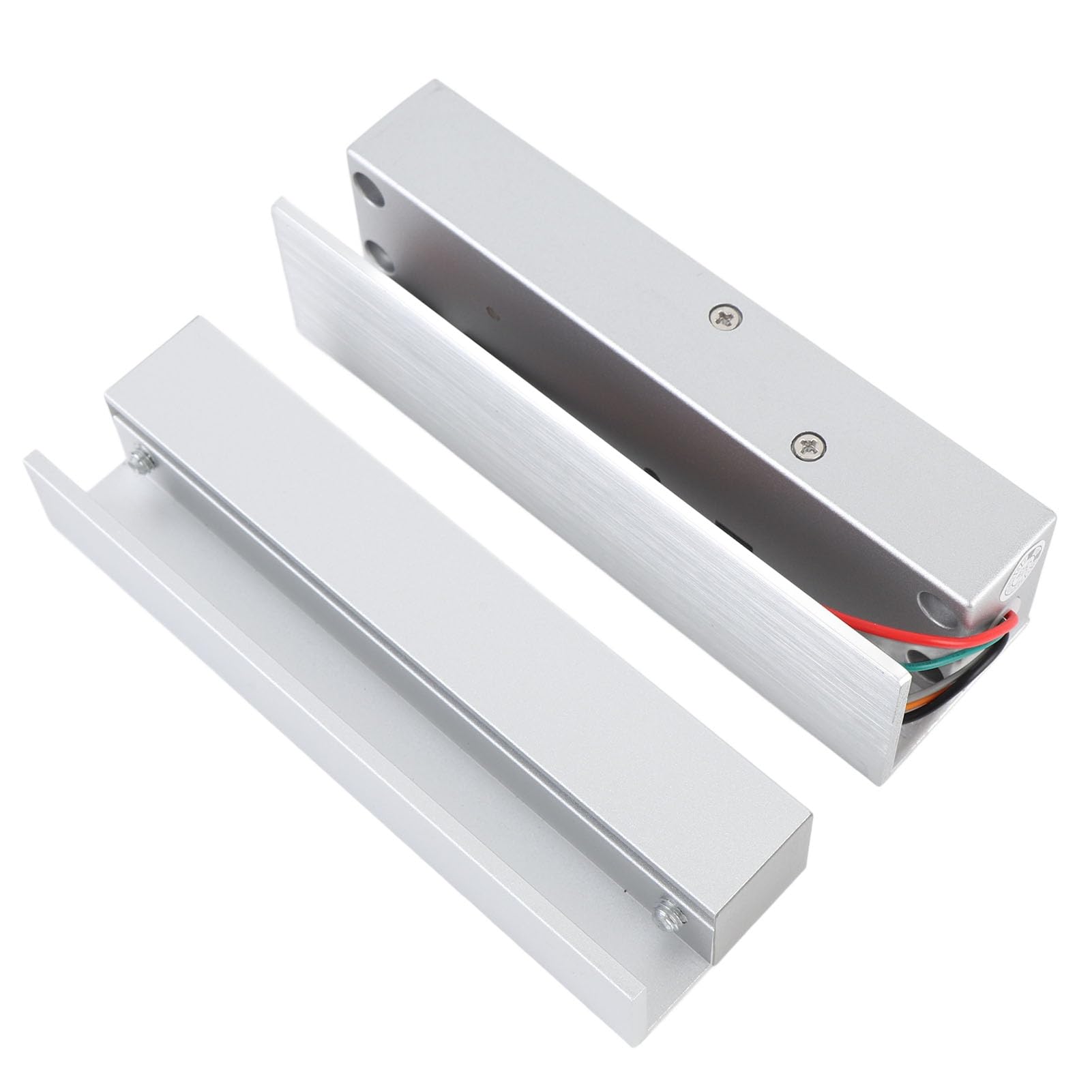 Serratura elettrica per porta in vetro Chiavistello elettronico senza telaio DC 12V Lega di alluminio aperta a sinistra