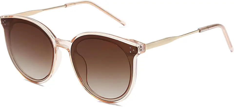 SOJOS Sunglasses Oversized Mirrored Gradient