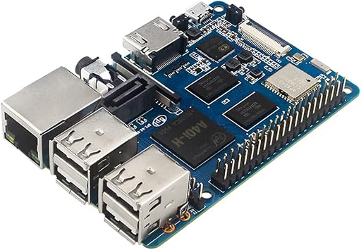 Banana Pi M2 Berry Open Source Single Board Computer Allwinner A40i Soc Onboard WiFi Module Bluetooth 4.0 with 1G LPDDR3 RAM Support Android Linux GPIO Compatible with Raspberry Pi 3 Run Raspbian