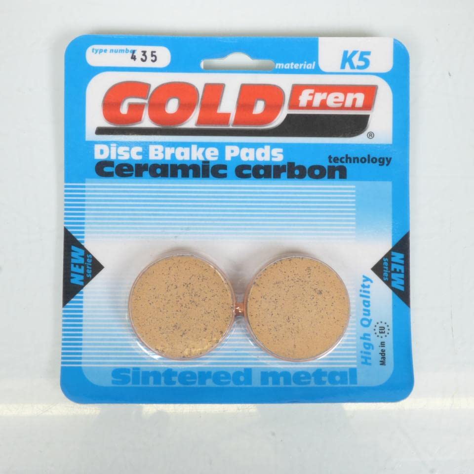 Frein Gold Fren GF435 K5 : plaquette arrière droite pour Quad Yamaha Viking II