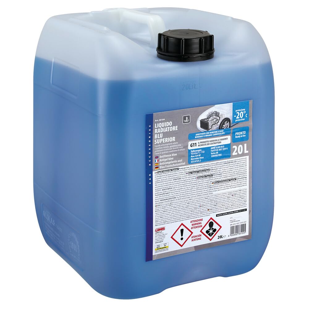 Lampa 38104 Superior-Blu G11, Liquido antigelo radiatore (-20°C) - 20 L