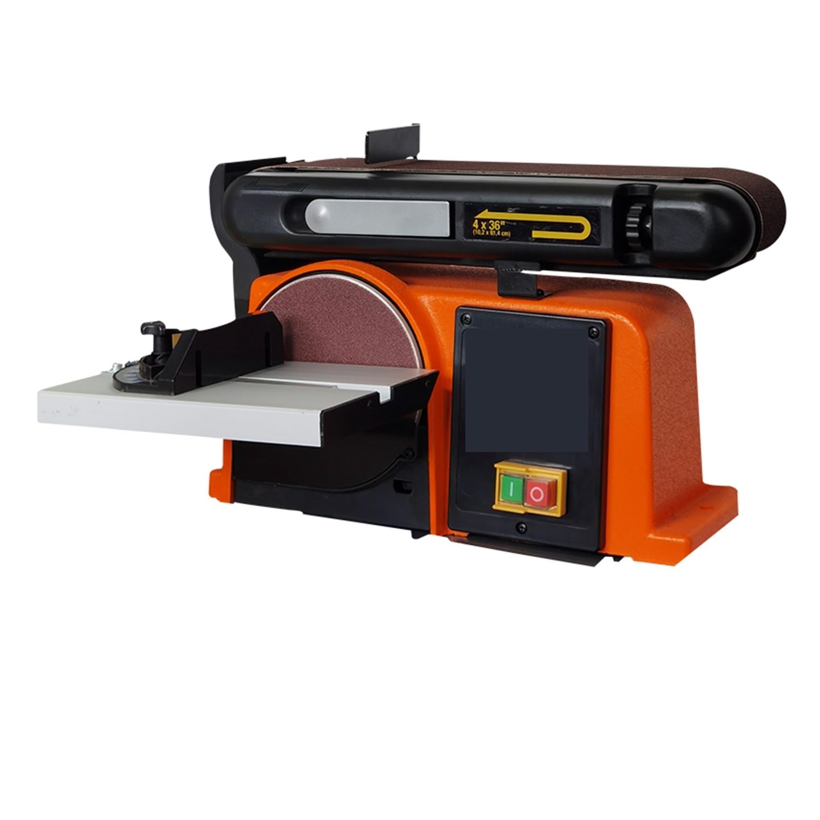 Levigatrice a Nastro, Levigatrice a disco e a nastro Allwin con base in ghisa for la levigatura del legno