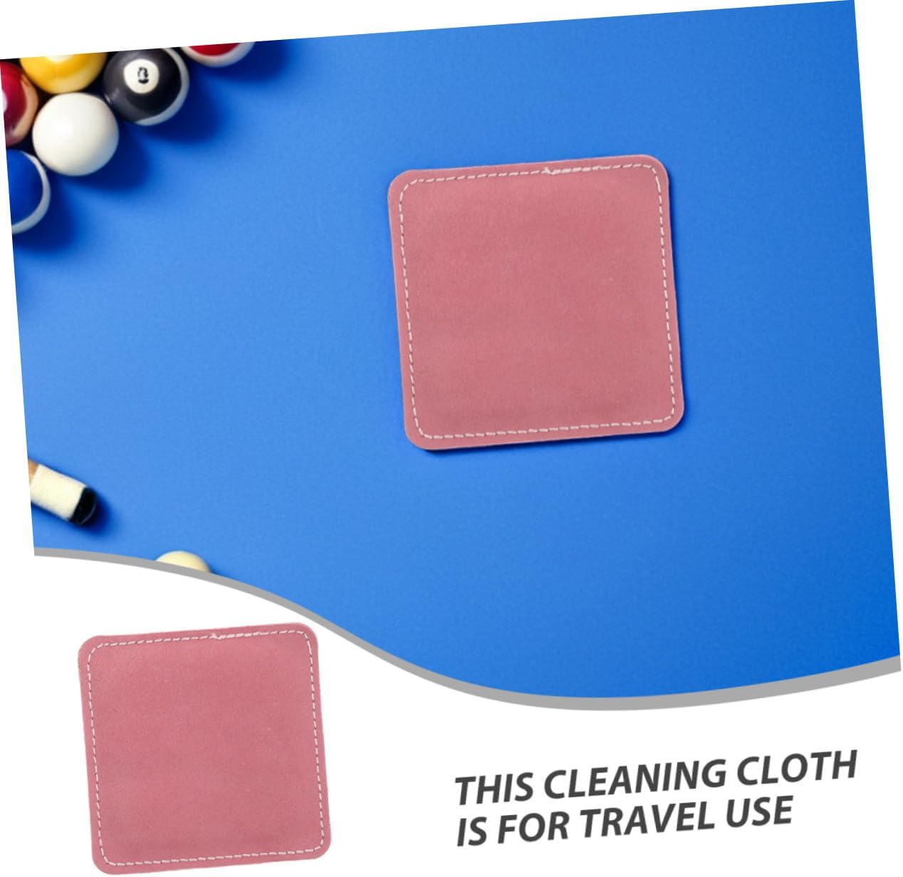 POPETPOP 2pcs Soft Microfiber Billiard Cue Cleaning Cloths for Snooker and Pool Stick Shaft Maintenance Efficient Cue Shaft Polisher for All Players Portable Billiards Accessories