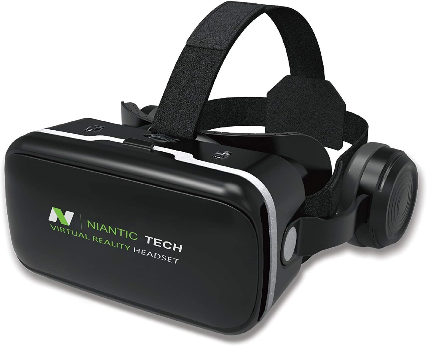 VR Headset for iPhone and Android Phone | VR Goggles | Virtual Reality Headset with Headphones | Niantic Tech NTVR-G04E