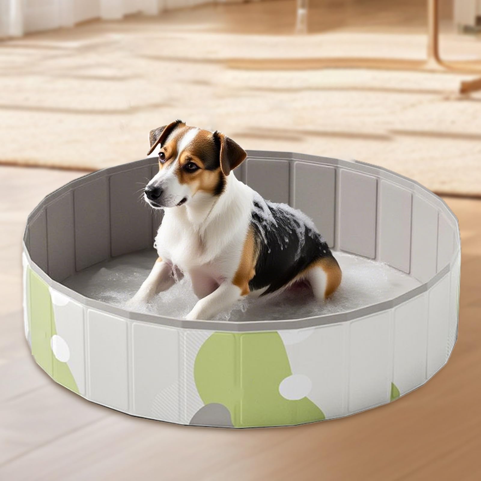 Piscine Pliable Enfant Animaux étanche rétractable Portable Installation