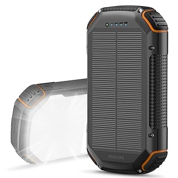 Amazon | Philips(フィリップス)【ソーラー モバイルバッテリー