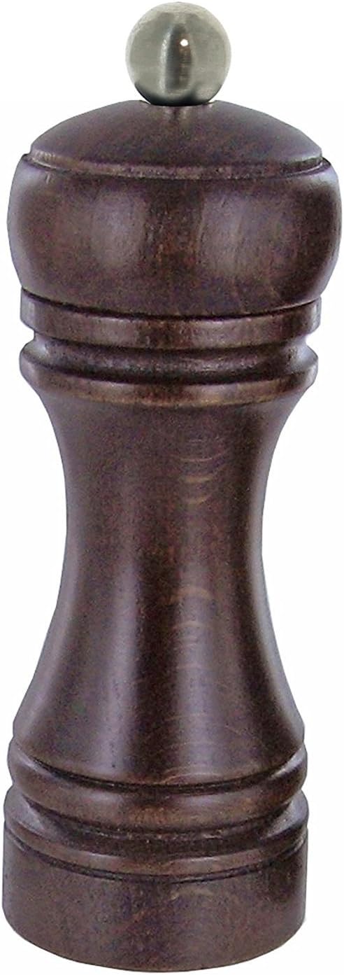 WOODEN Mill JAVA Spices Mill in Dark Wood Color, 8.25-Inch