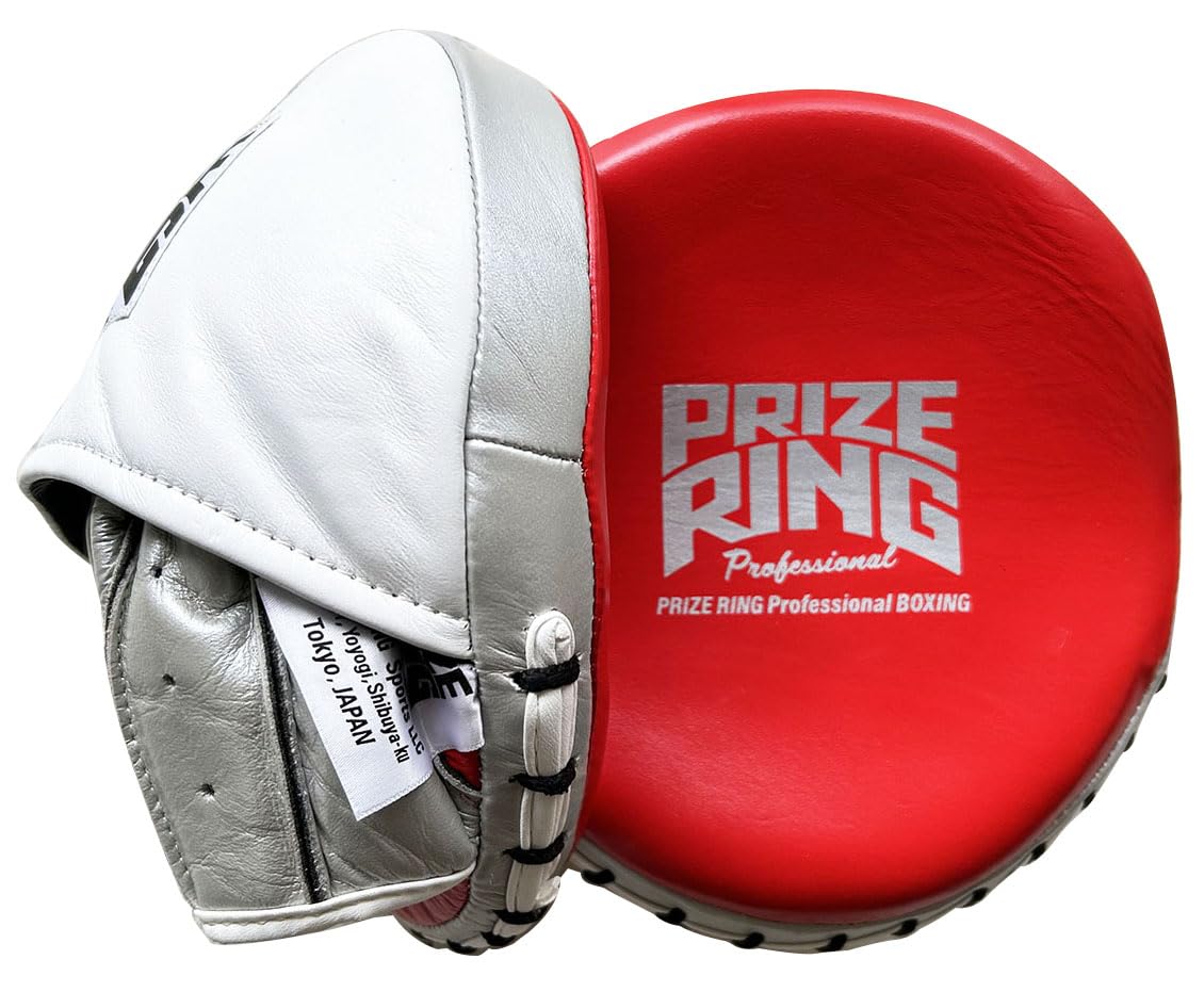 PRIZE RING プライズリング フォーカスミット 小型軽量湾曲 ボクシング PRIZE RING プライズリング フォーカスミット 小型軽量湾曲