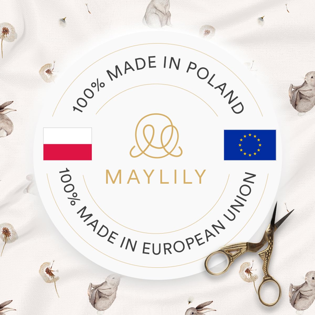 MayLily Babydecke merinowolle 80x100 cm – 100% Merino Wolle – Hergestellt in EU – Handgefertigt – Hypoallergen – Temperaturregulierend für Sommer und Winter – Leicht und transportfreundlich – Blau