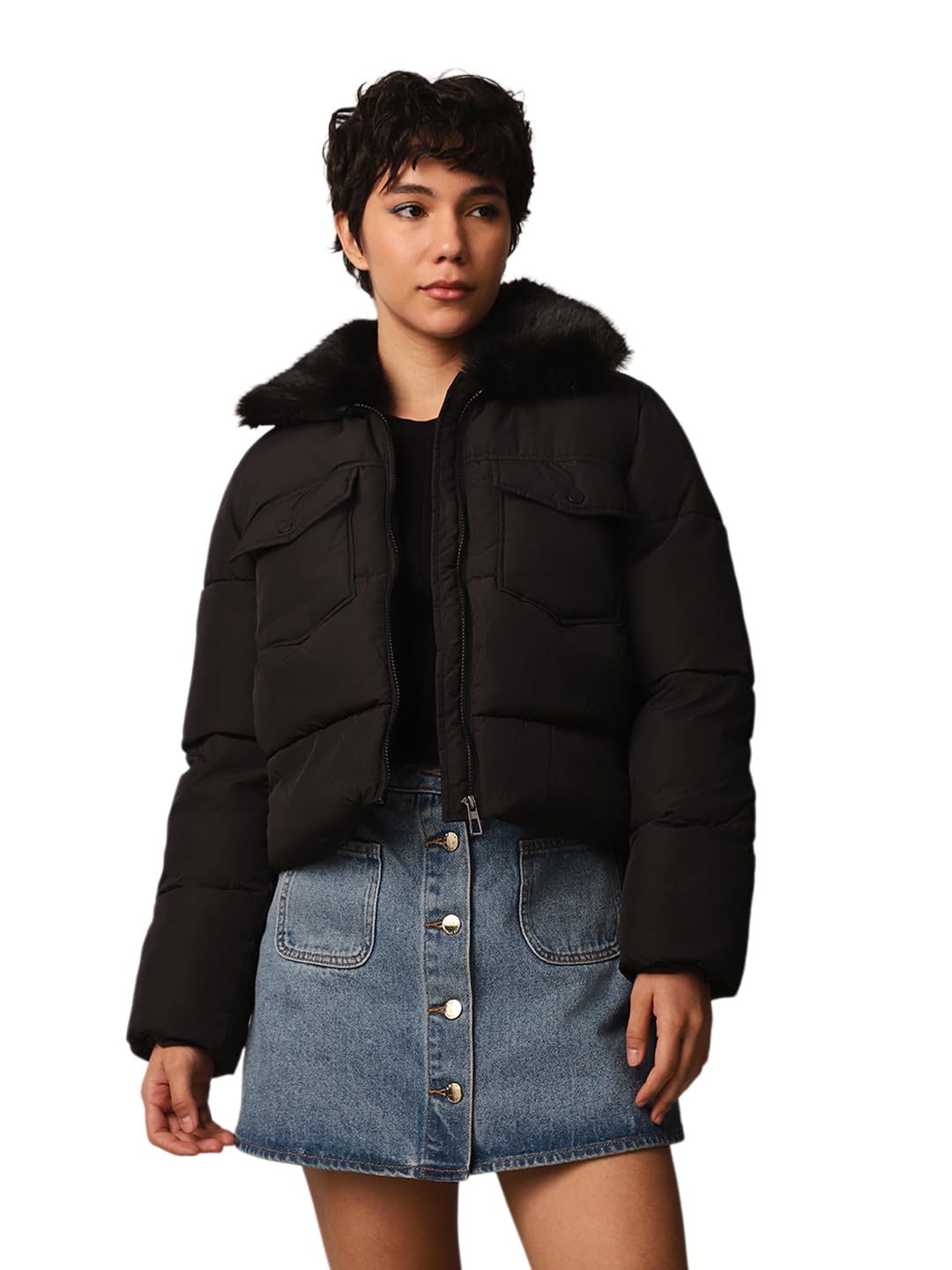 only Women's A-Line Coat-picture-33