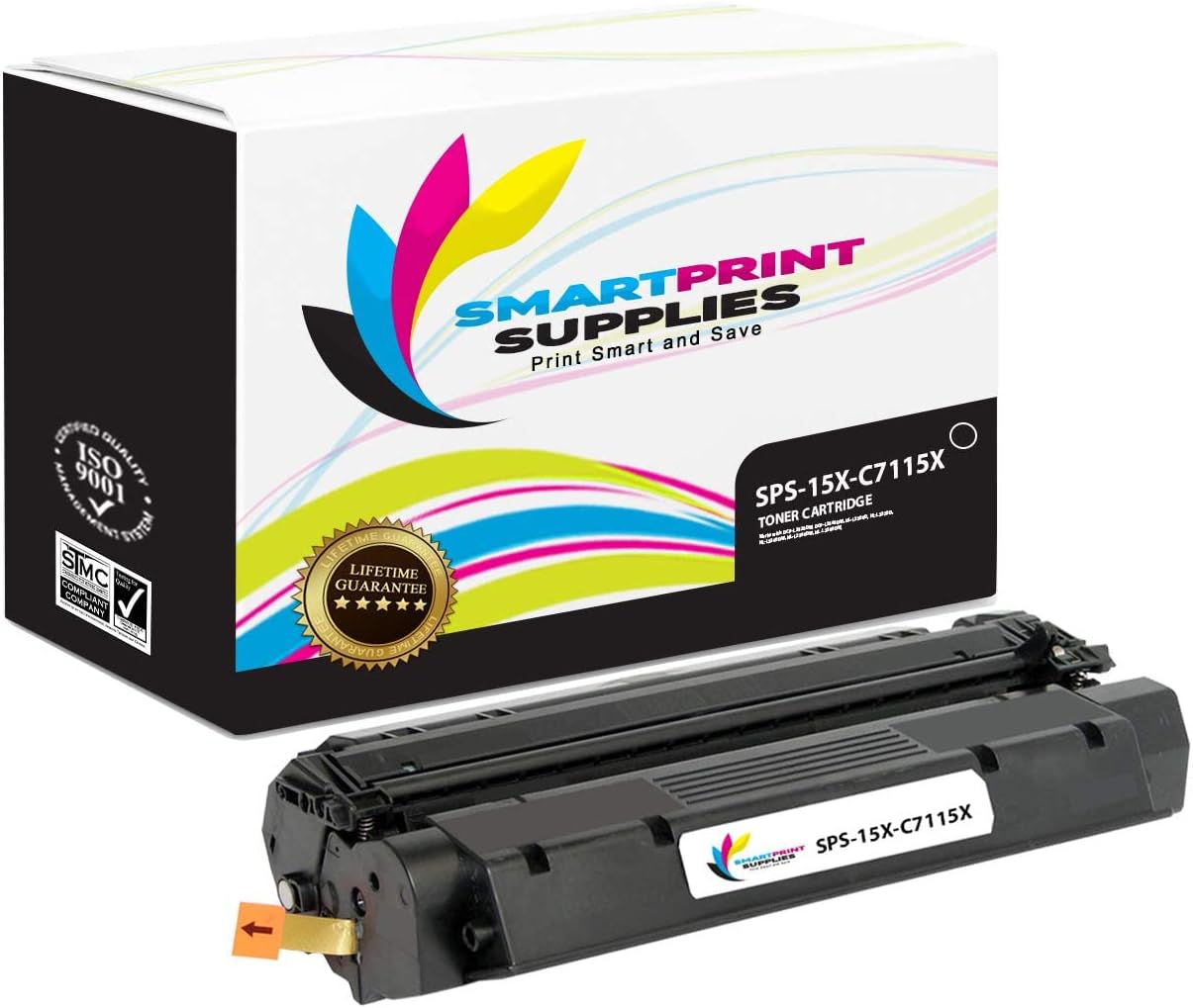 Compatible 15X C7115X Black High Yield Toner Cartridge Replacement for HP LaserJet 1200 1220 1000 3300 3330 Printers (3,500 Pages)