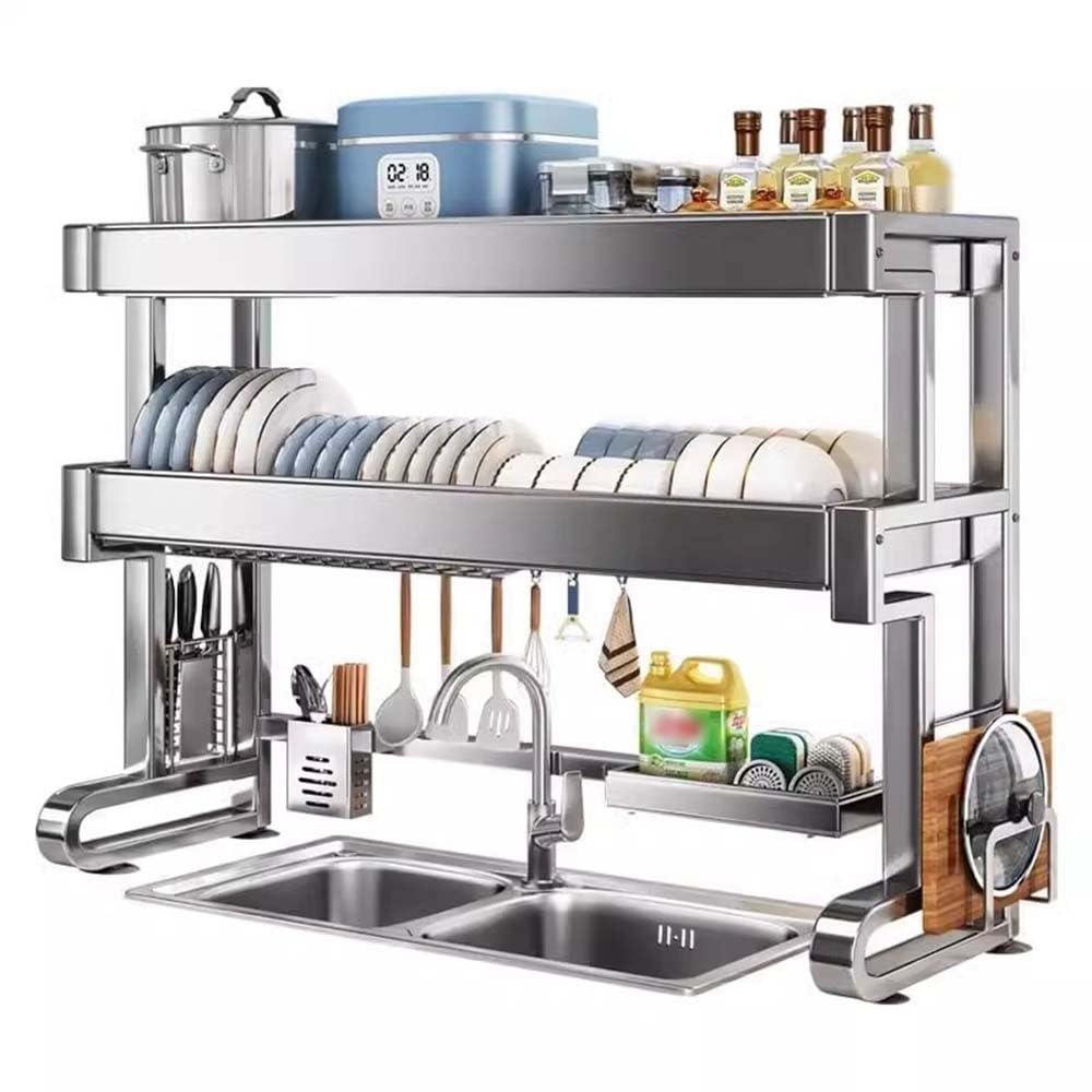Égouttoir à vaisselle extensible k : fini le manque de place sur le comptoir