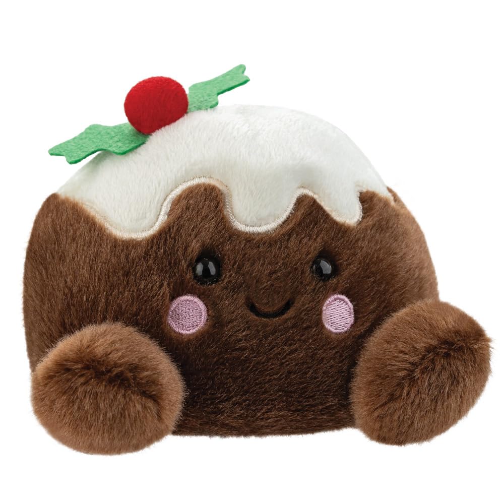 AURORA, 61648, Palm Pals Carol Christmas Pudding 5In, Soft Toy