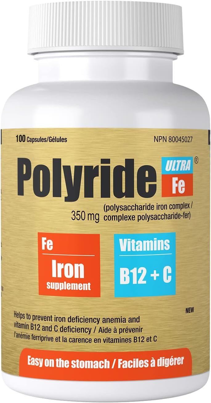 POLYRIDE FE Ultra Iron Supplements Effective Iron Pills for Iron