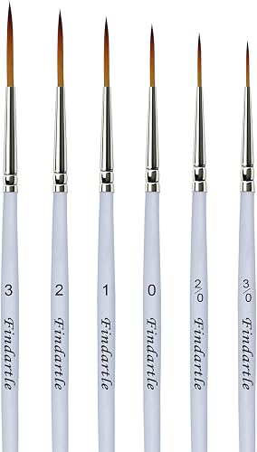 Pinceaux Rigger Liner Findartle
