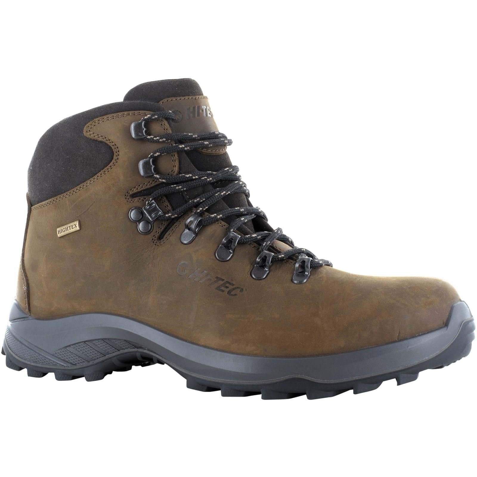 Hi-Tec Men's Brown Ravine Lite Leather Hiking Boots Uk Size 7