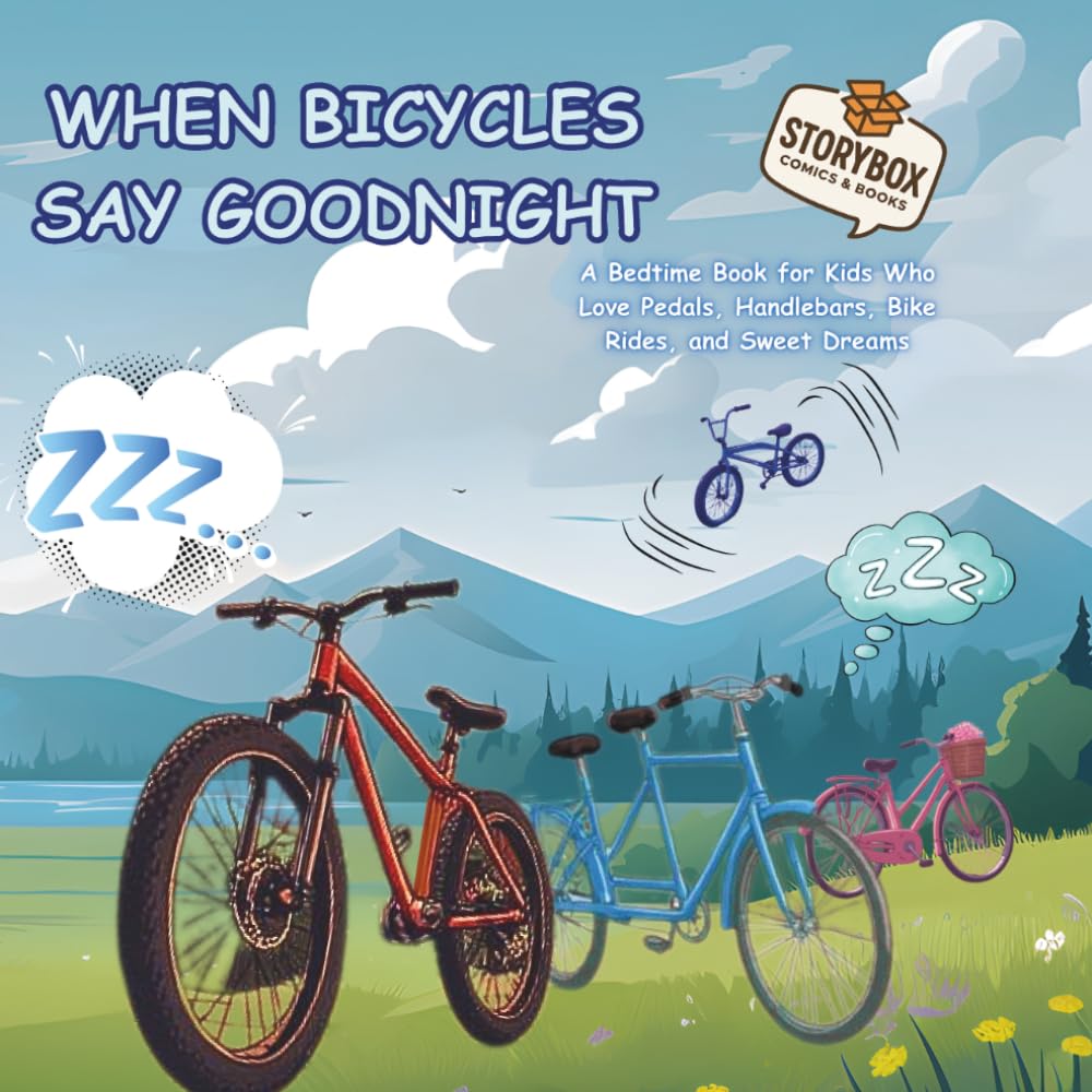 When Bicycles Say Goodnight: A Bedtime Book for Kids Who Love Pedals, Handlebars, Bike Rides, and Sweet Dreams