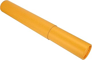 EXCEART Documents Storage Tubes Document Poster Tube Paper Storage Tube for Blueprints Prints Posters Targets Artworks and Drawings Yellow Drafting Tube