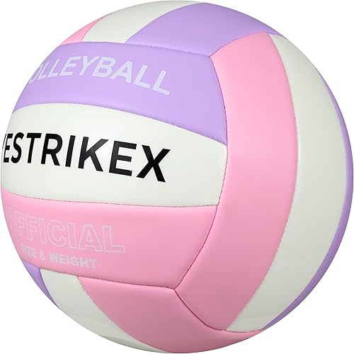 Miniatura 4 de Bola de voleibol de tamaño oficial 5 que brilla en la oscuridad, pelota de voleibol nocturna fluorescente suave para interiores y exteriores, regalo