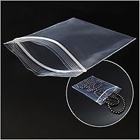 Vista 7 de Mini bolsas de plástico, 400 bolsas de almacenamiento reutilizables transparentes con cremallera de 2 x 2 pulgadas para joyas, dulces, monedas