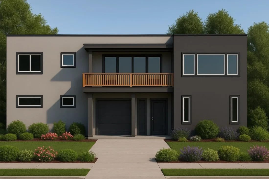 18-1180 HOUSE PLAN - Modern Home Plan - 3-Bed, 2.5-Bath, 2,150 SF