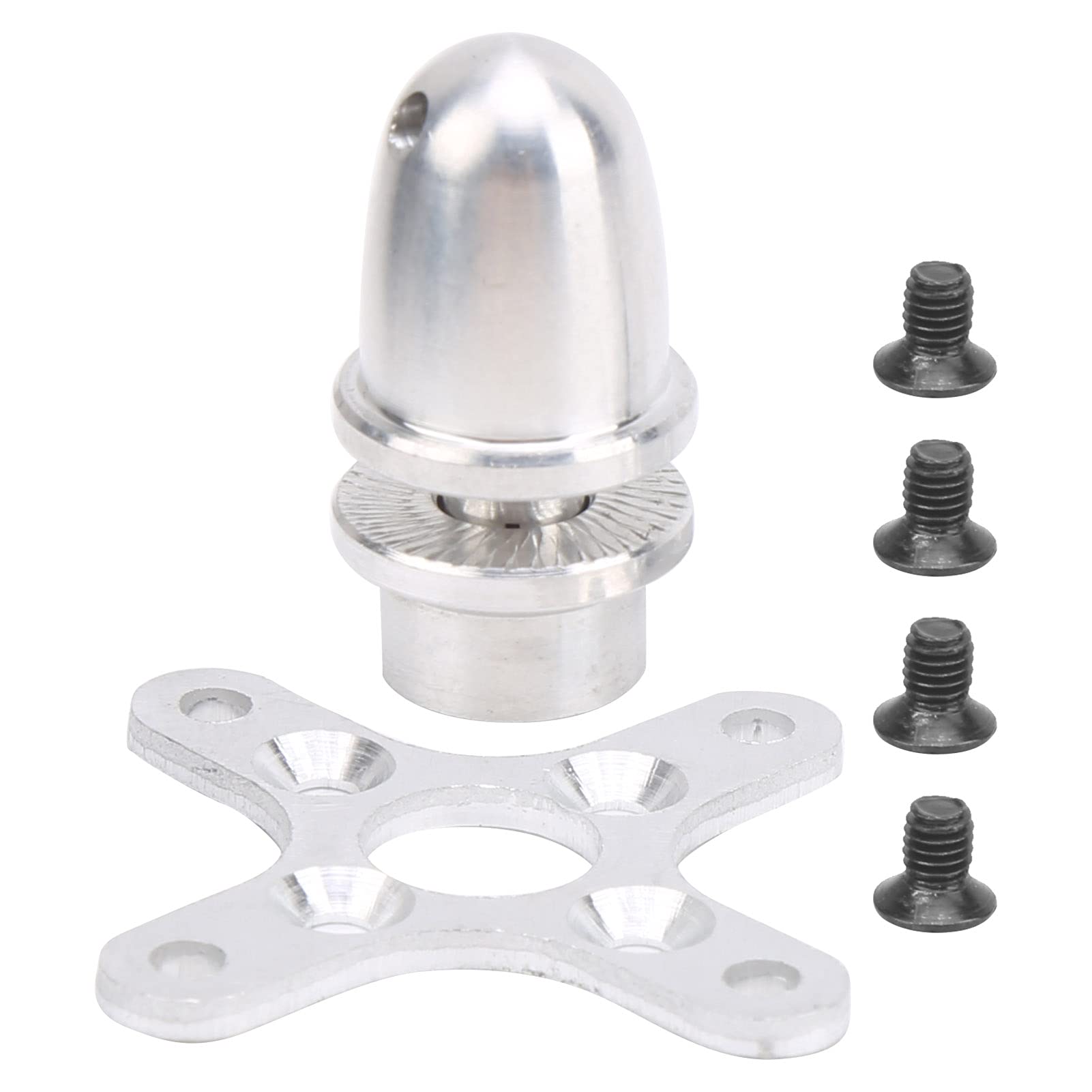 Motor sin escobillas D2836, fuerte alto rendimiento para avión RC de ala fija, naranja y plateado (750 kV)