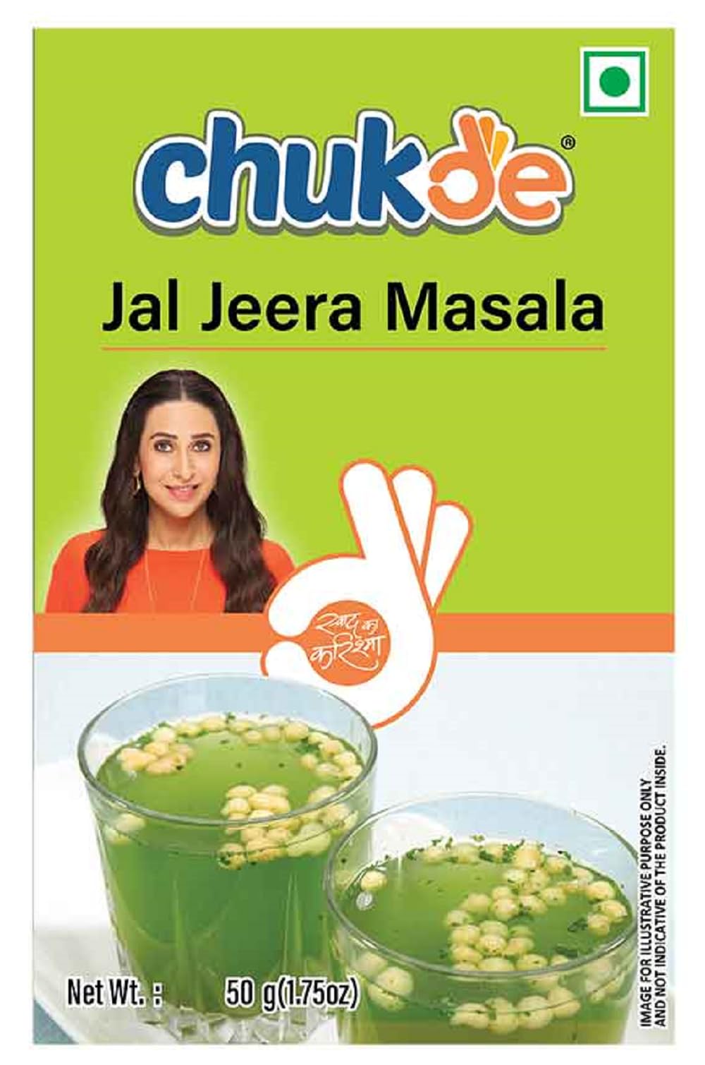 Chukde - Jal Jeera Masala - Enhance Your Indian Cuisine with This Tangy Spice Blend - Ideal for Chaat, Raita, & Traditional Indian Drinks - 50 Gm - Pack of 5 (B0CBVM22NC) Amazon Price History, Amazon Price Tracker