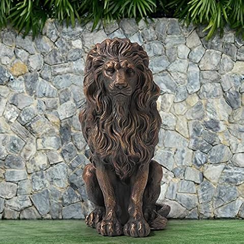 Glitzhome Guardian Lion Garden Statue Cover