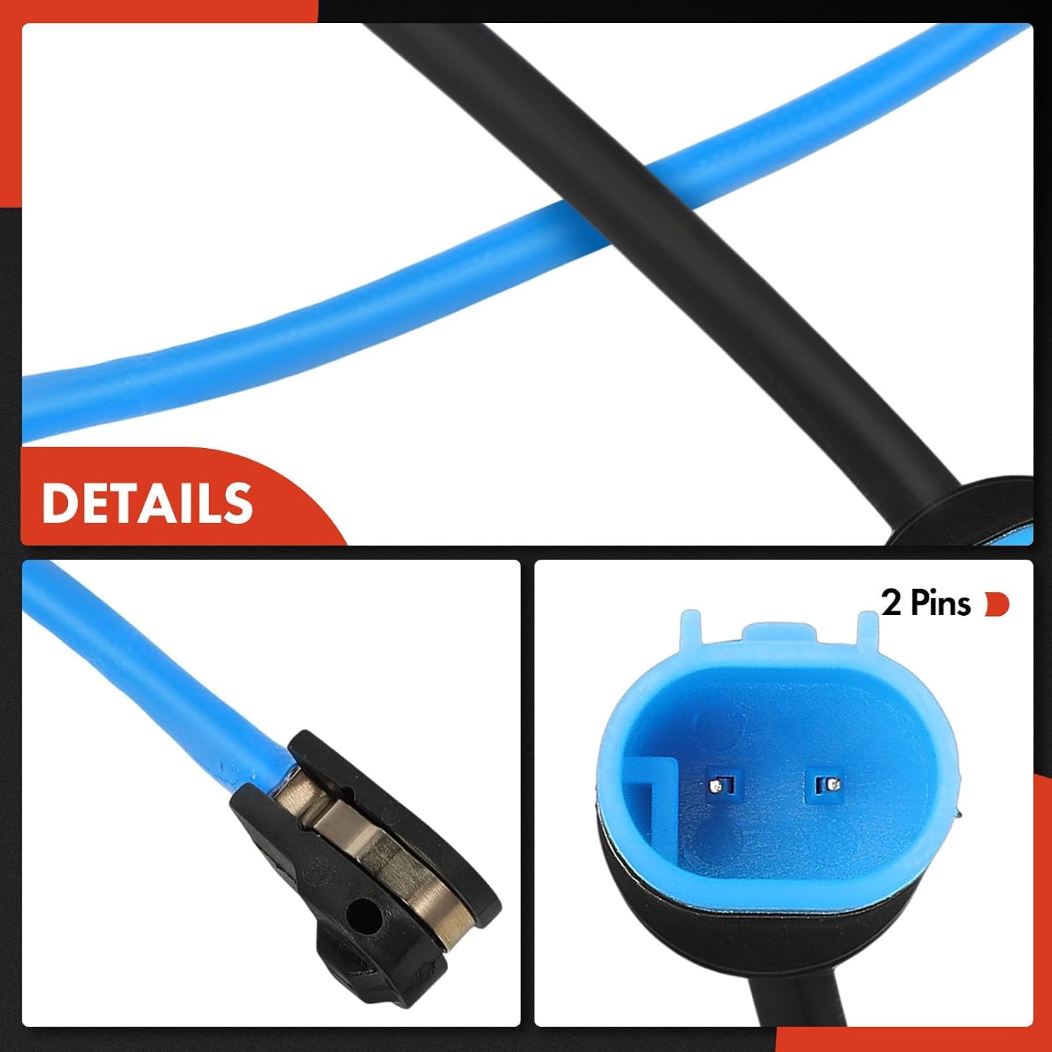 A-Premium Rear Brake Pad Wear Sensor Compatible with BMW Models