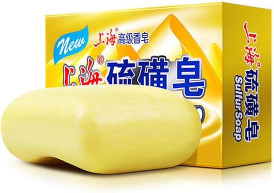 上海硫磺石鹸　上海石鹸30個入新品 楽天市場】上海硫黄石鹸 硫黄配合 抗菌 消臭 ニキビ対策 皮脂