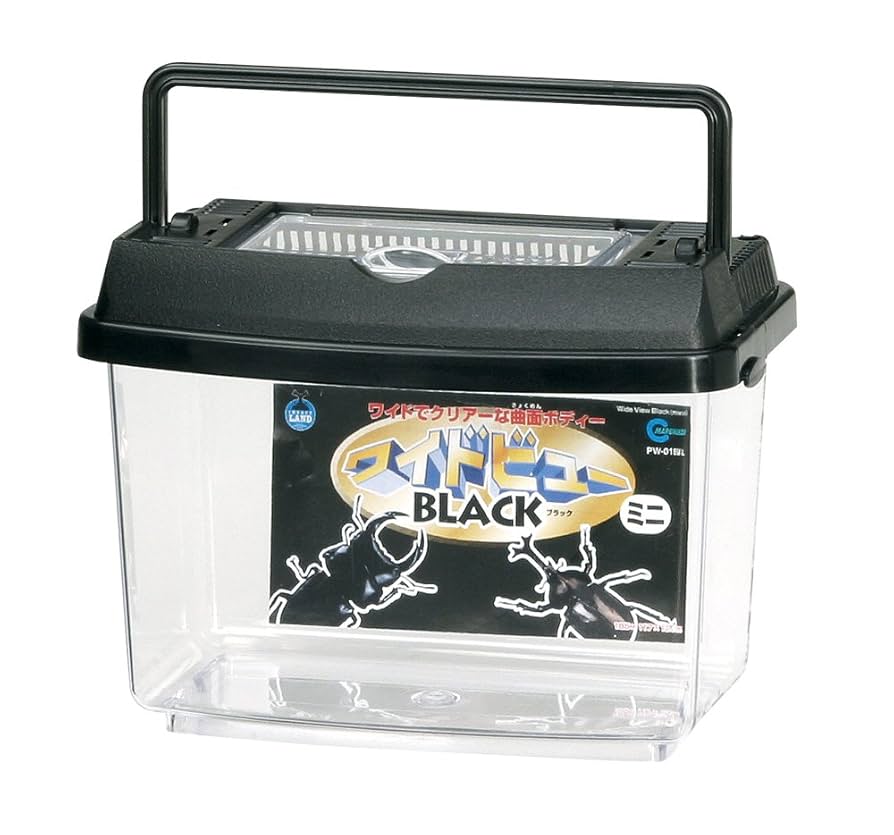 生物　閲覧用 Amazon | インセクトランド プラケースワイドビュー ブラック