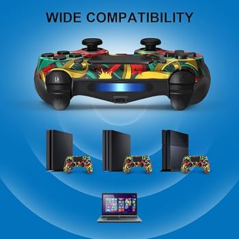 Amazon.com: MOOGOLE Wireless Controller Compatible with PS4