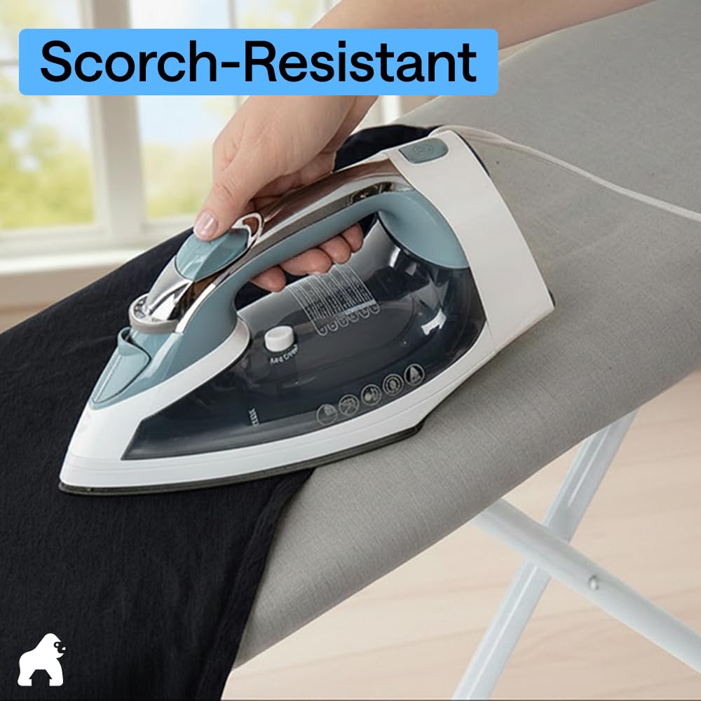 Gorilla Grip Ironing Board Cover - Heat Resistant! -9 Gorilla Grip Ironing Board Cover - Heat Resistant! -9