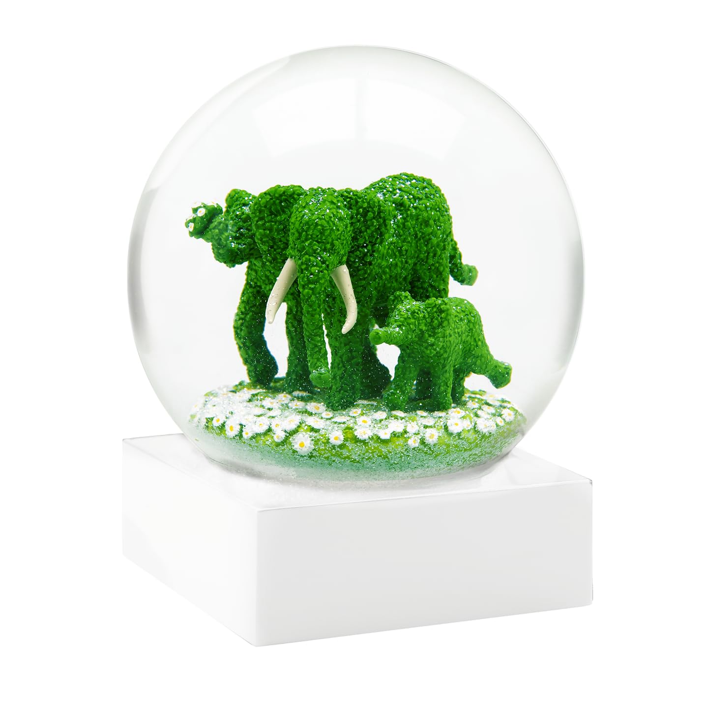 Coolsnowglobes Elephant Topiary Cs362-Etop Snow Globe Multicolour