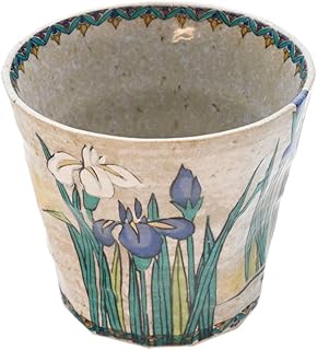 (在庫限り)九谷焼 北山堂 ロックグラス 菖蒲 10012273 200ml JAPAN KUTANI