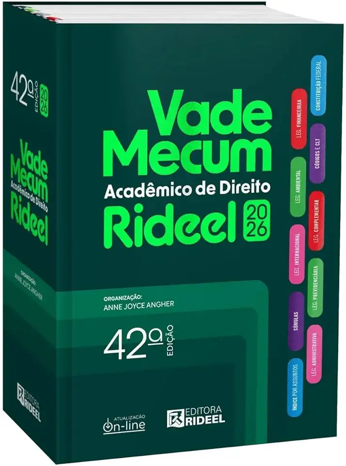 Vade mecum acadêmico de direito rideel - tradicional - 2026.1