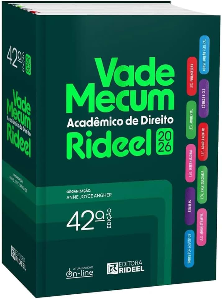 Vade mecum acadêmico de direito rideel - tradicional - 2026.1
