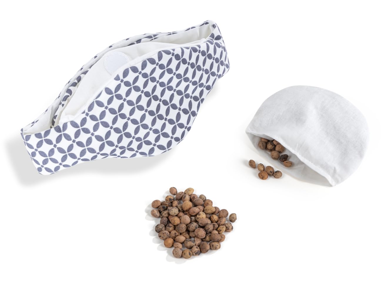 Babyjem Kirschkernkissen - Größenverstellbarer Wärmekissen für Babys - Dinkelkissen ideal geeignet bei Bauchschmerzen & Blähungen - Körnerkissen aus 100% Baumwolle