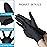 akgk Nitrile Gloves, 100 Pcs Disposable Black Nitrile Gloves Large, Cleaning Gloves for Cooking, Household & More, Powder-Free, Latex-Free