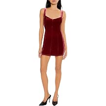 Forever 21 Women's Velvet Bodycon Mini Dress