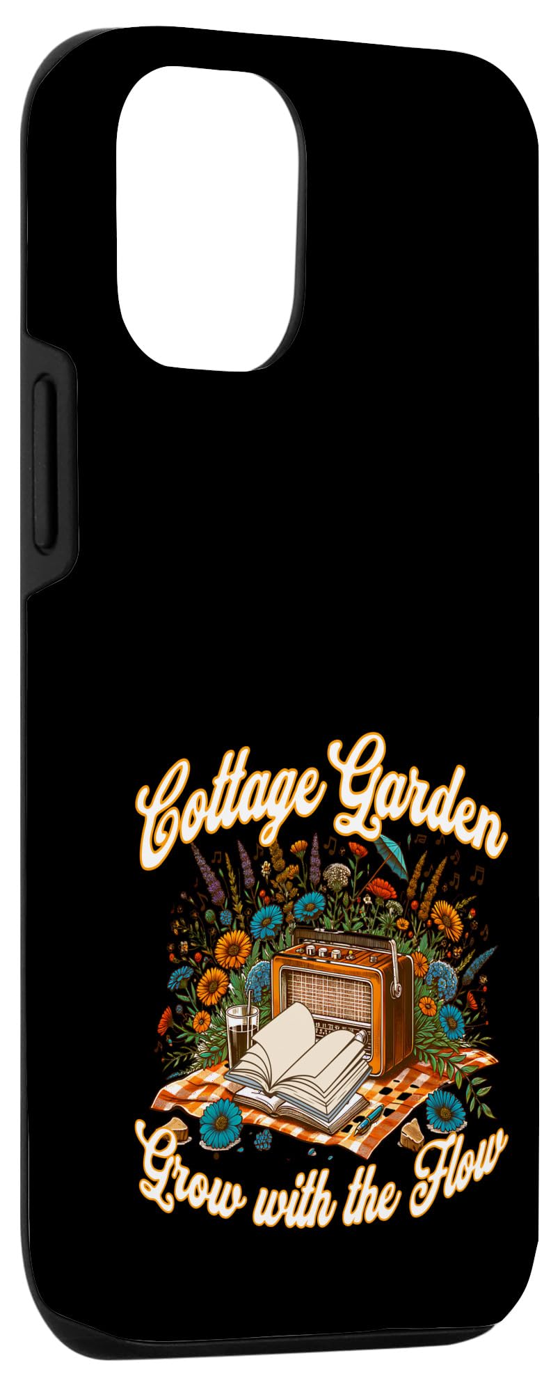 iPhone 15 Cottage Core s Cottage Garden s 'Grow with the Flow' Case - Image 3